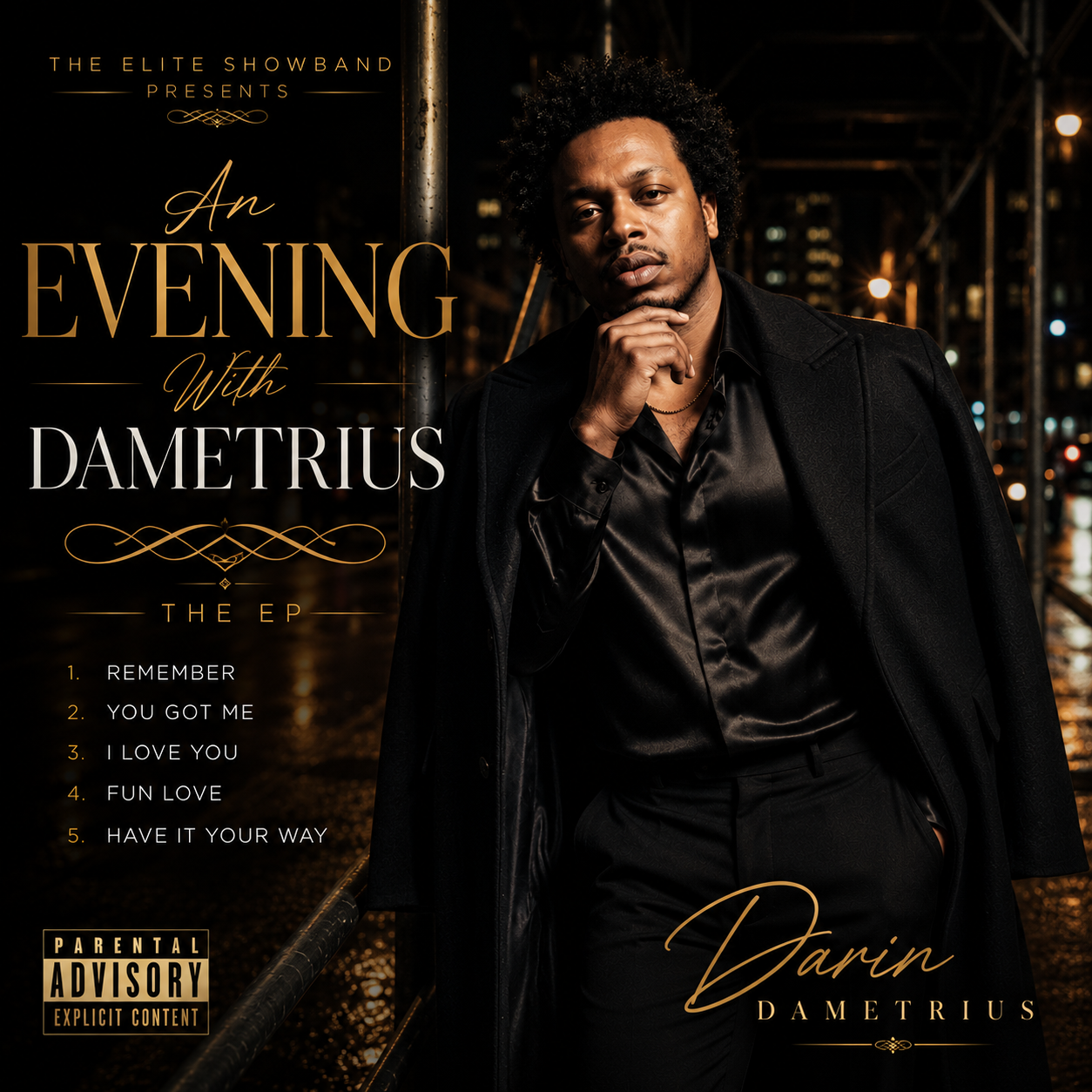 An Evening With Dametrius — EP cover